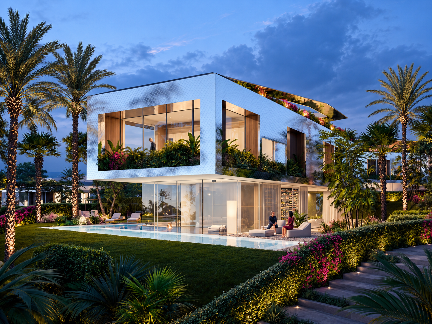 KARL LAGERFELD VILLAS Marbella — wizualizacja rezydencji w Golden Mile