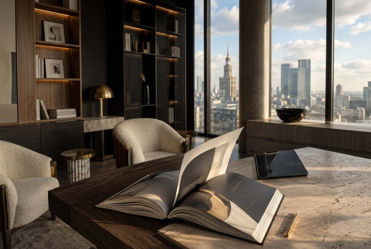 Album architektury i panorama Warszawy